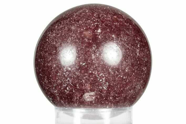 Polished Strawberry Quartz Sphere - Brazil #359873